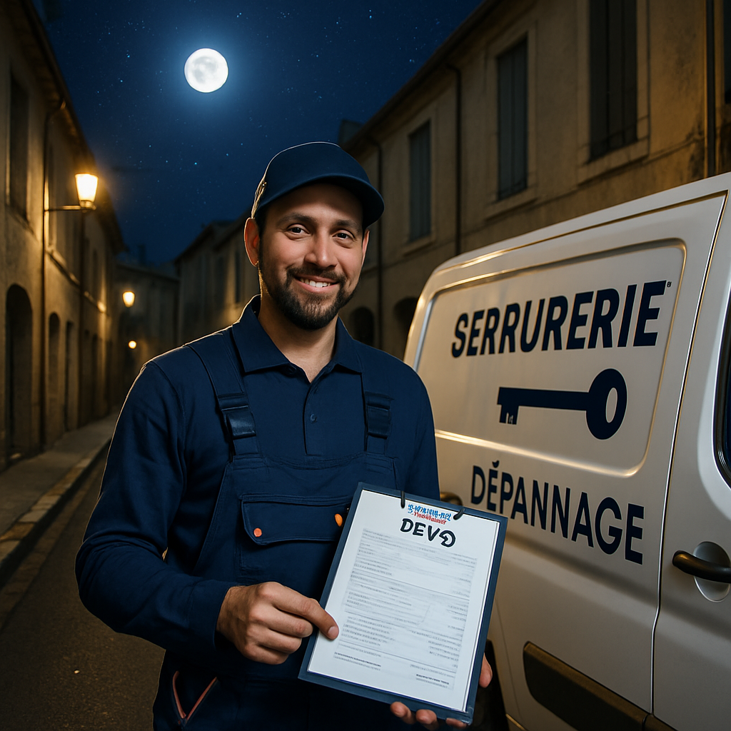 besoin d’un serrurier de nuit à nîmes ? profitez d’interventions rapides, fiables et sécurisées 24h/24 pour vos urgences de serrurerie. contactez un professionnel de confiance, même en pleine nuit !