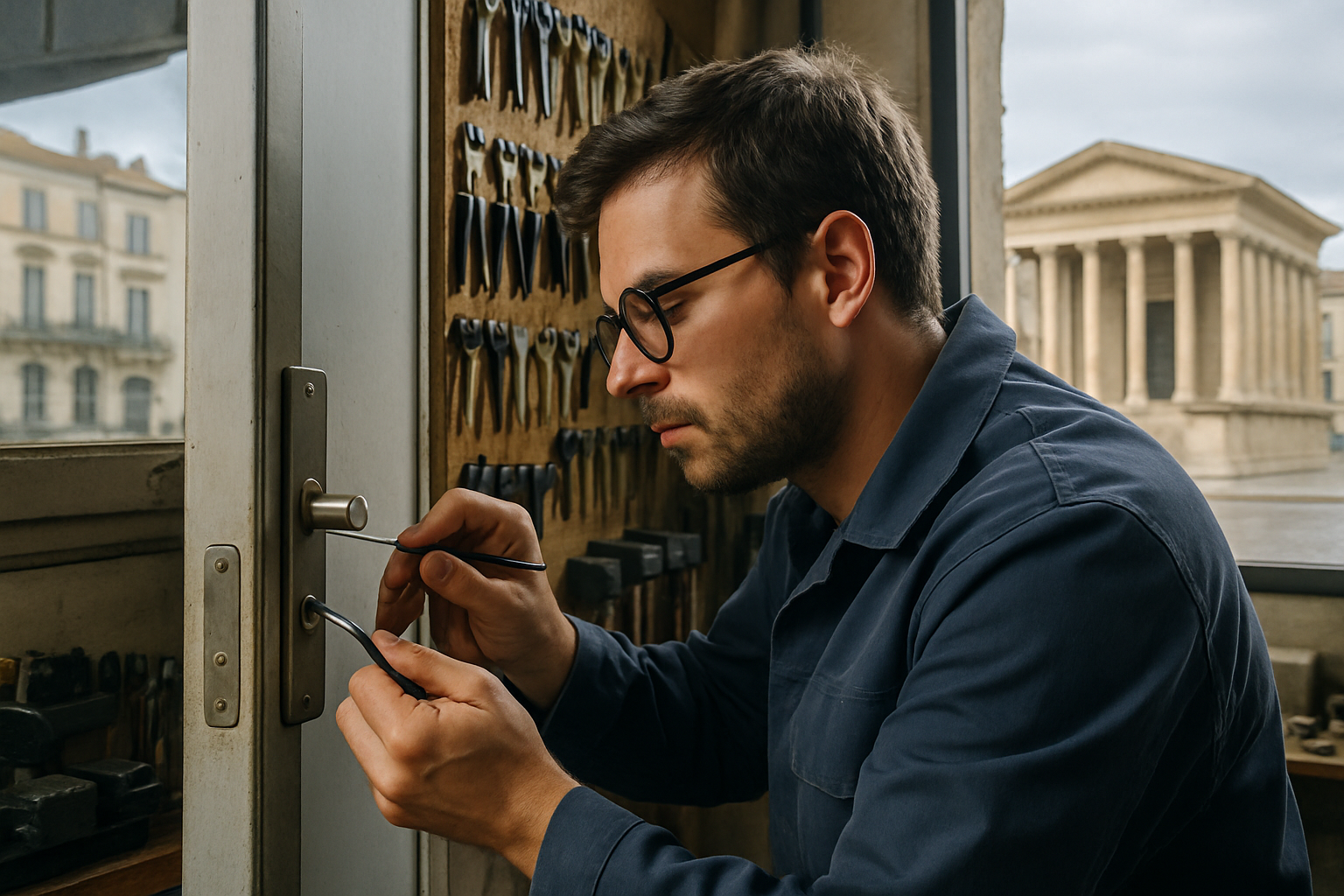 besoin d'un serrurier ouvert actuellement à nîmes ? découvrez qui contacter en urgence pour une intervention rapide et sécurisée, 24h/24 et 7j/7.