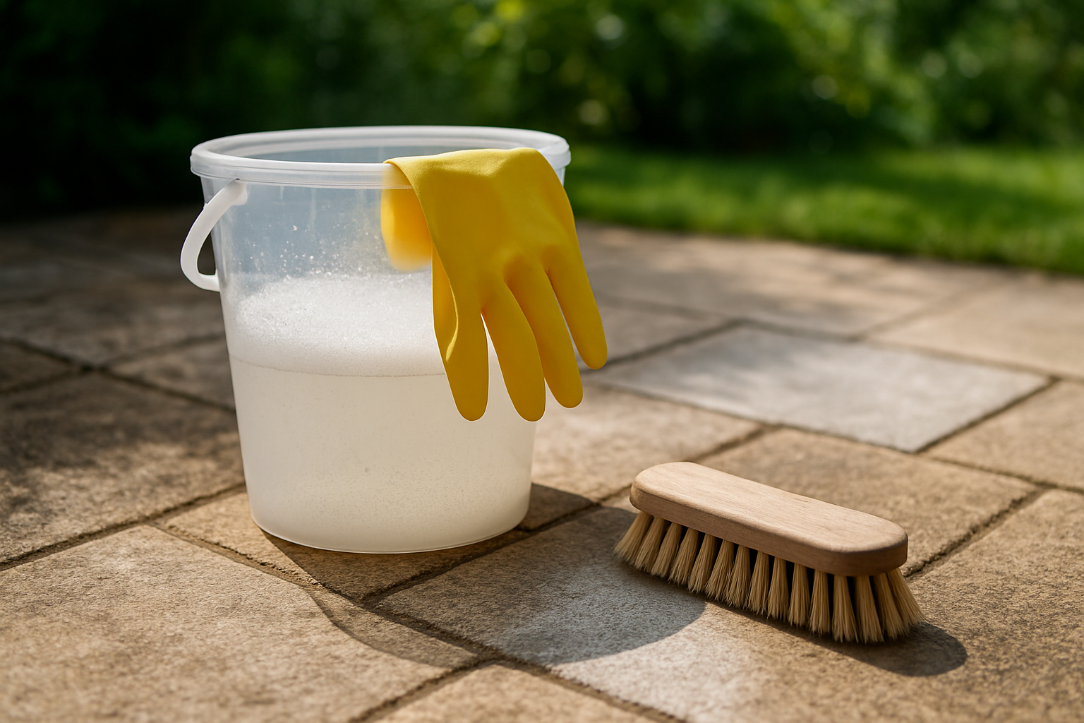 découvrez notre guide pratique pour le dosage optimal du percarbonate de soude afin de nettoyer efficacement votre terrasse et lui redonner tout son éclat.