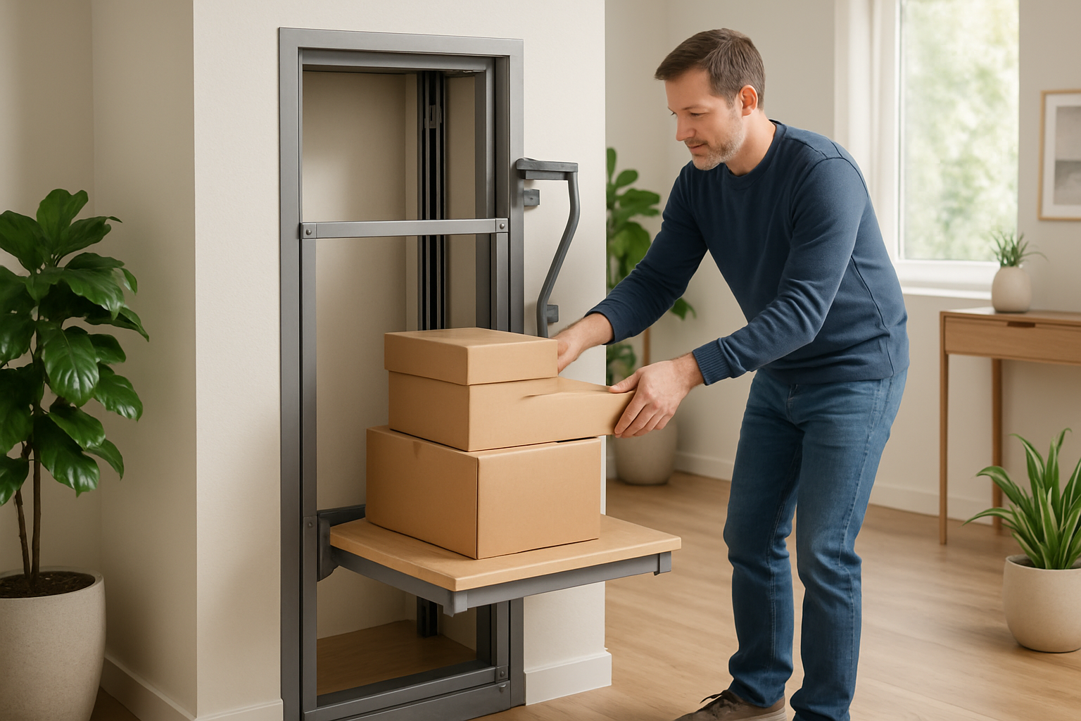 découvrez notre guide complet sur le petit monte-charge domestique manuel, conçu pour assurer un transport sécurisé et efficace des charges lourdes à la maison.