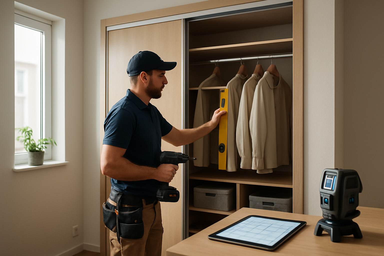 découvrez le coût moyen pour la pose d’une porte de placard coulissante en 2025, incluant les prix des matériaux et de la main-d'œuvre pour bien préparer votre budget rénovation.