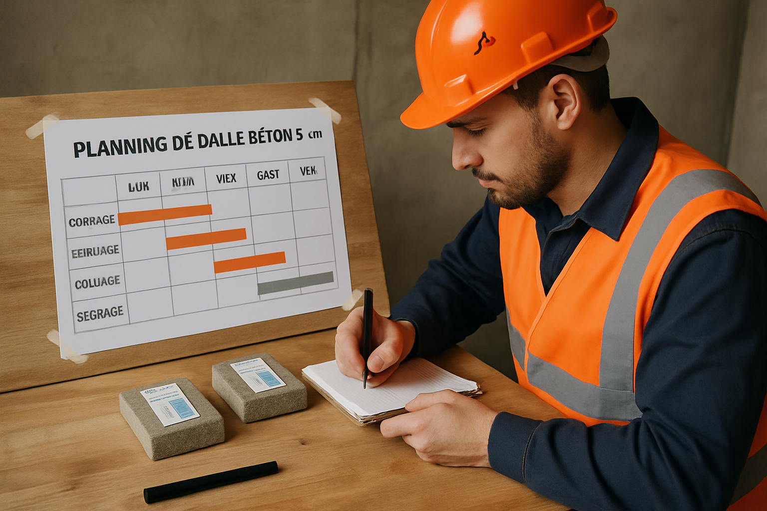 découvrez combien de temps il faut pour sécher une dalle béton de 5 cm en 2025, avec les meilleures pratiques et conseils pour un séchage optimal.