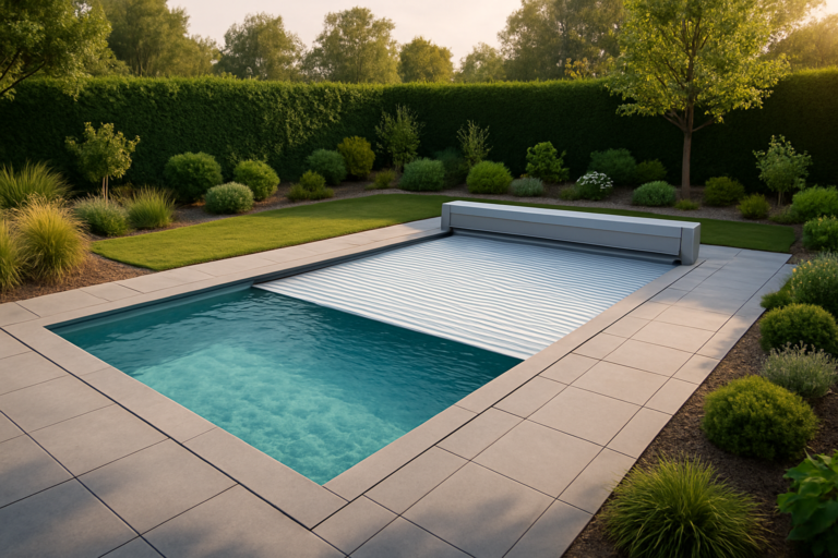 Prix volet roulant piscine 10×5 en 2026 : tarifs + pose