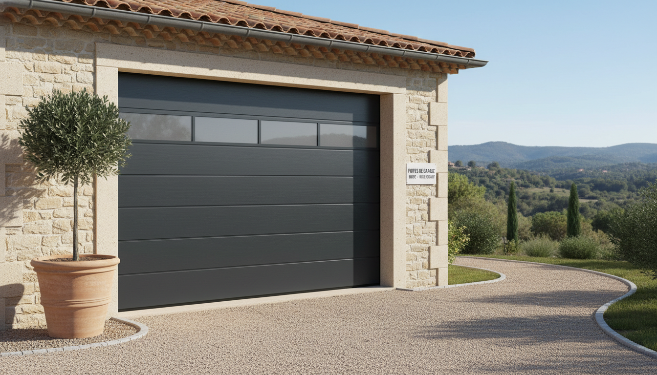 porte de garage sectionnelle nimes prix