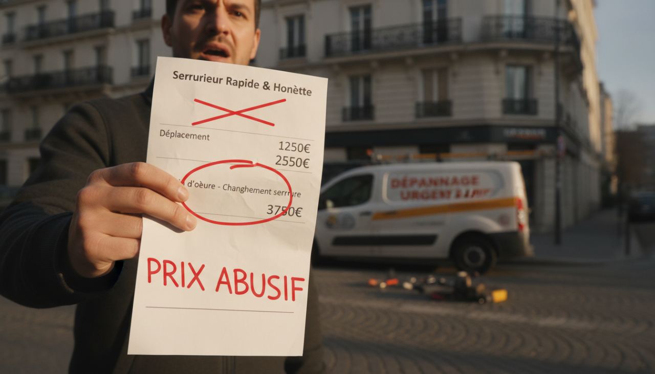 serrurier prix abusif