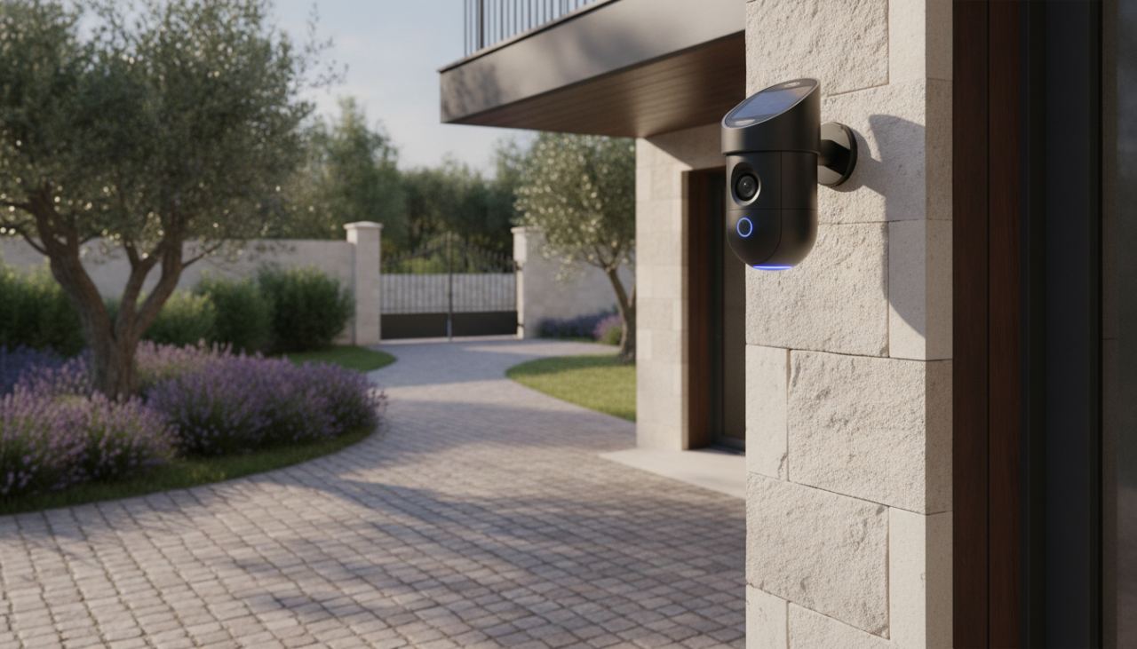 caméra surveillance extérieur sans fil autonome