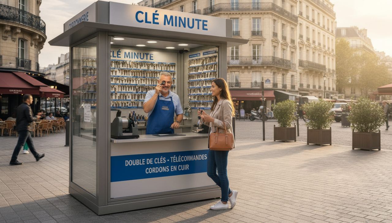clé minute à proximité
