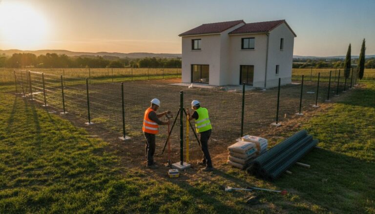 Poser une clôture rigide : méthode complète étape par étape