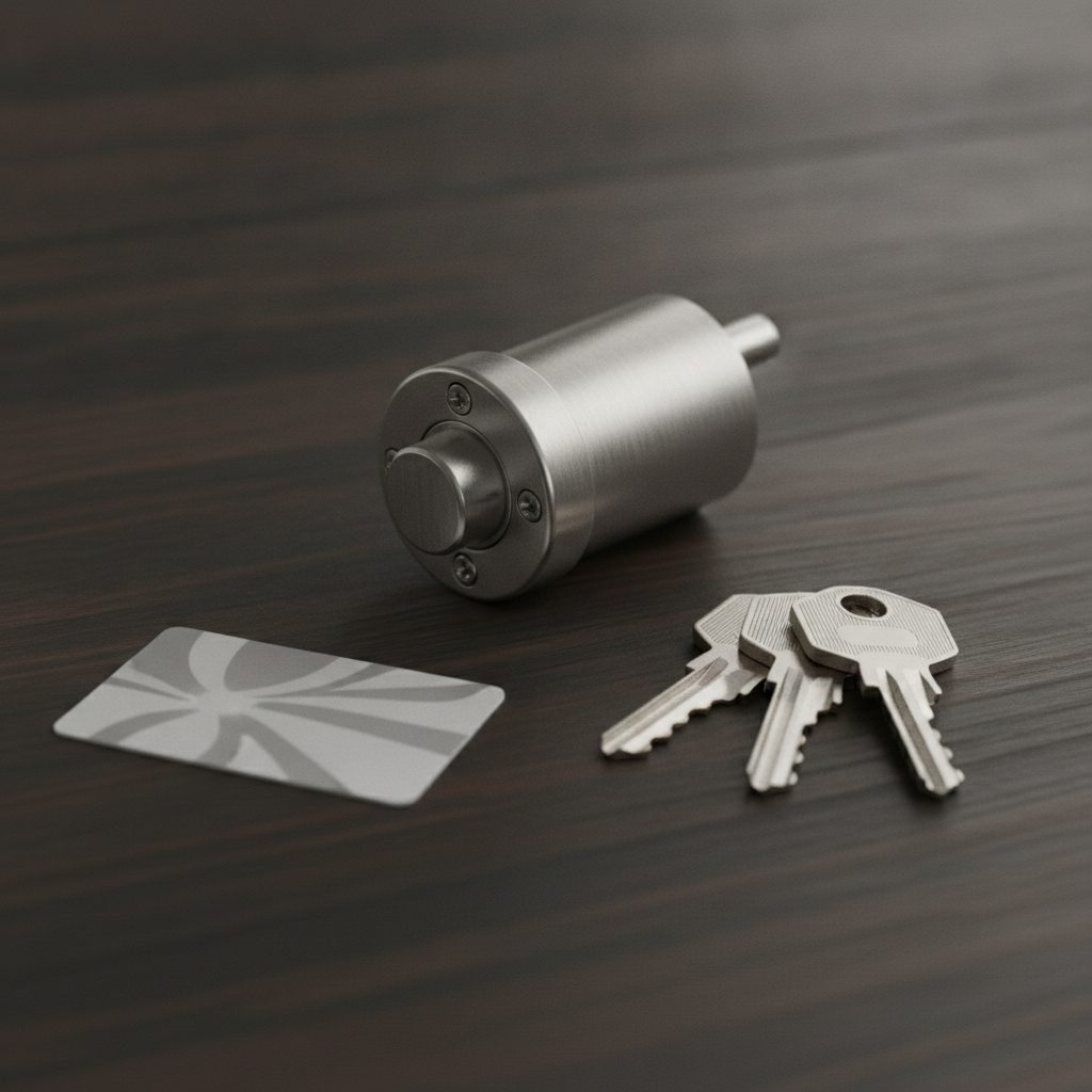 cylindre de securite anti percage pour serrure 3 points avec cles