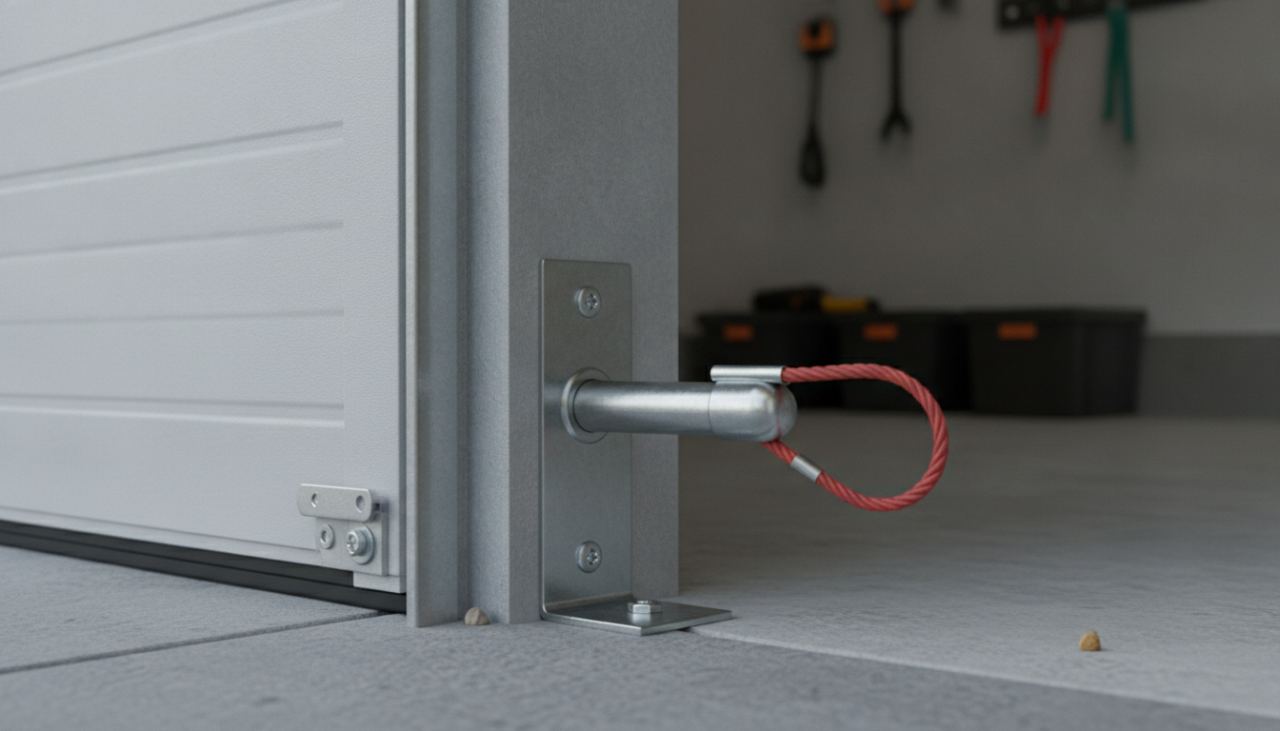 verrou porte de garage basculante