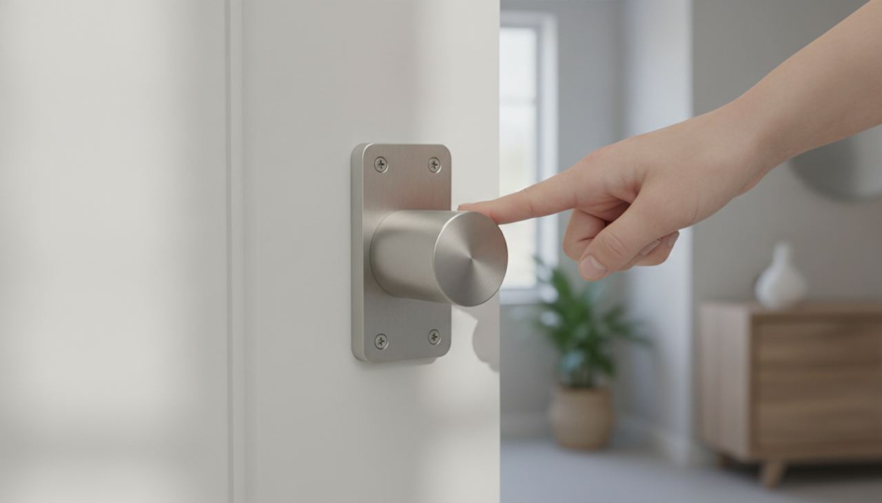 verrou porte sans percer